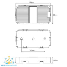 Load image into Gallery viewer, Ark Submersible LED Slimline Trailer Lights Standard Combo Pack (Set of 2)