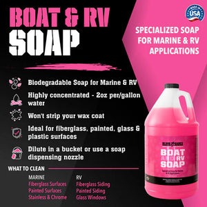 Bling Sauce - Boat Bling & RV pink Soap 3.79L Bottle
