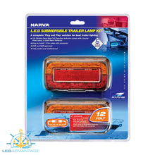 Load image into Gallery viewer, 12 Volt Narva LED Slimline Rear Stop/Tail, Direction Indicator Lamps (Set of 2)