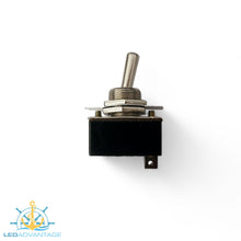 Load image into Gallery viewer, 12v~24v On/Off Toggle Switch 2-Pole & Waterproof Rubber Boot Covers (Available in 1/5/10/50/100 Pack)