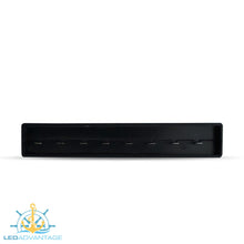 Load image into Gallery viewer, 12v~24v Innovative Deluxe 8 Gang Capacitive Touch Screen Blue Backlit LED Panel