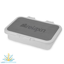 Load image into Gallery viewer, Glove/Helm Box with Dual USB Charger - White Housing with Seadek Pad