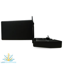 Load image into Gallery viewer, Deluxe Black Lockable Glove Storage Box - Folding Drink Holders