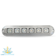 Load image into Gallery viewer, 12v 18 Watt Ultra Compact 316 Stainless Steel Underwater Trailer Boat Transom Submersible LED Light (Available: Blue & Green)