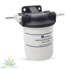 Load image into Gallery viewer, Die-Cast Aluminium Head with OMC 502905 Spin-On Water Separating Fuel Filter Kit