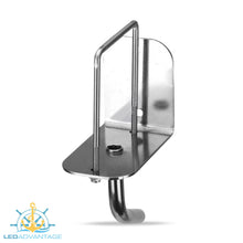 Load image into Gallery viewer, Live Bait Scoop Stainless Steel Transom Mount with Pump Holding Bar