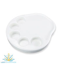 Load image into Gallery viewer, 400mm x 470mm White Palm Table Top, Post & Base