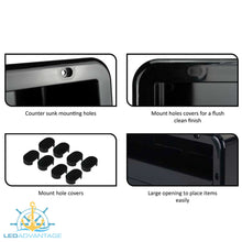 Load image into Gallery viewer, Black Recessed Side Pocket (415mm x 167mm)