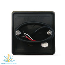 Load image into Gallery viewer, 12v 100mm (4") x 100mm (4") Submersible Waterproof Combination Trailer Lights (Twin Pack)