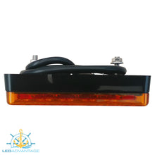 Load image into Gallery viewer, 12v 100mm (4") x 100mm (4") Submersible Waterproof Combination Trailer Lights (Twin Pack)
