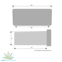 Load image into Gallery viewer, Black Glove Box & 2 Moulded Recessed Drink Holders (Standard)