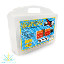 Load image into Gallery viewer, 12v Submersible Waterproof Combination Boat LED Trailer Lights (Twin Pack), 8 Mtr Cable & 3-Plug Kit