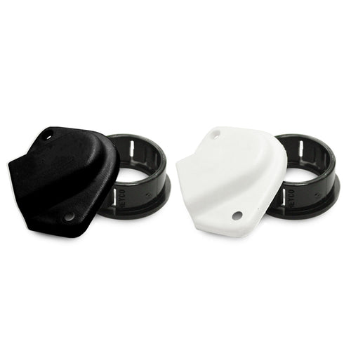 Cable Cover Kit (Cover with Thru-hull snap bushing) - Black/White