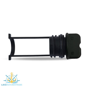 Black 25mm Internal Flow Size Medium Drain Bung Plug