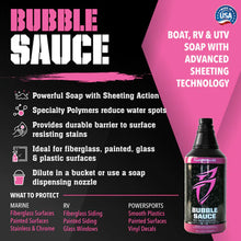Load image into Gallery viewer, Bubble Sauce 946ml Boat, RV and UTV Ceramic Polymer Coating Wash Soap