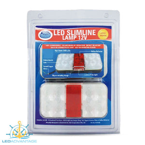 Ark Submersible LED Slimline Trailer Lights Standard Combo Pack (Set of 2)