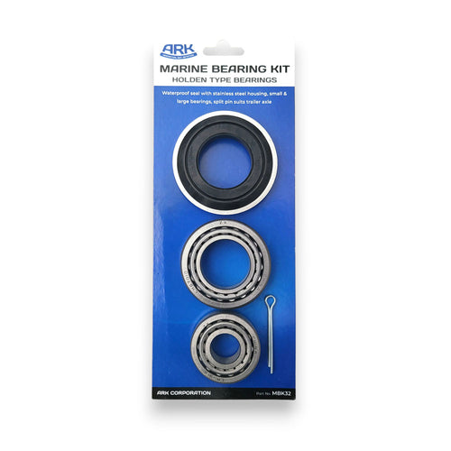 Trailer Bearings Kit & Seal - Suits Holden Type MBK32 (39mm round or 40mm square Axle)