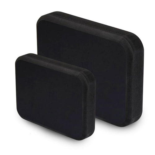 Black Standard/Jumbo Stern Pads (Adhesive Mounting Pads, No Holes/Drilling)
