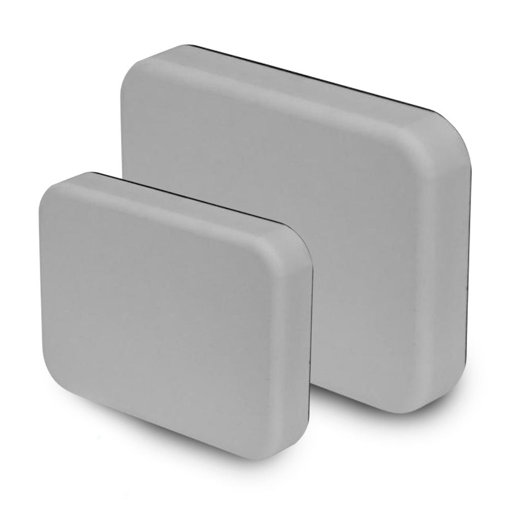 White Standard/Jumbo Stern Pads (Adhesive Mounting Pads, No Holes/Drilling)