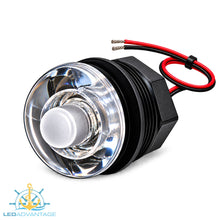 Load image into Gallery viewer, 12v Submersible/Waterproof LED Bait Tank 1.49" Thru-Wall Light Courtesy Light