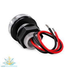 Load image into Gallery viewer, 12v Submersible/Waterproof LED Bait Tank 1.49" Thru-Wall Light Courtesy Light