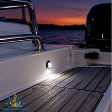 Load image into Gallery viewer, 12v Submersible/Waterproof LED Bait Tank 1.49" Thru-Wall Light Courtesy Light