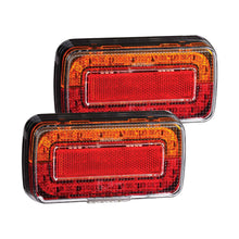 Load image into Gallery viewer, 12 Volt Narva LED Slimline Rear Stop/Tail, Direction Indicator Lamps (Set of 2)
