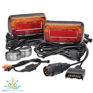 12v Narva LED Plug-and-Play Trailer Lamp Kit (Submersible for Trailer Boats up to 7m)
