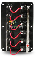 Load image into Gallery viewer, 12v Wave 6 Gang LED Low Profile Switch Panel