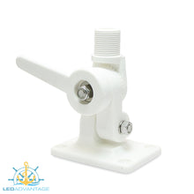 Load image into Gallery viewer, Antenna Base Standard Marine-Grade White ABS Plastic