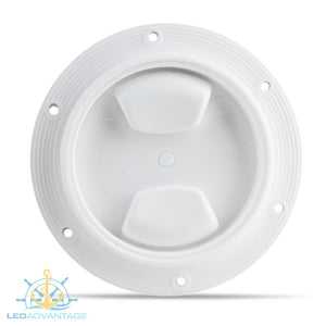 Standard Inspection Ports - White (Available in 4", 5" & 6")