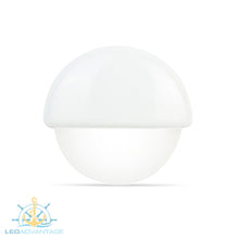 Load image into Gallery viewer, 12v White Waterproof Recessed 3-LED Courtesy Light (White LED)