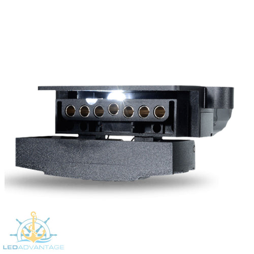 Ark 7 Pin Flat LED Illuminated Night Trailer Socket