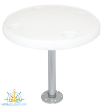 Load image into Gallery viewer, 24&quot; (610mm) Round Table &amp; Fixed Pedestal with Base