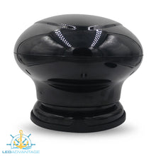 Load image into Gallery viewer, 12v Black 35W HID Marine Wireless Remote Controlled Single Sealed Beam Search Light