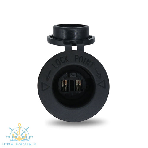 12V~24V Engel Spare Replacement Style Socket Only (Plug not supplied)