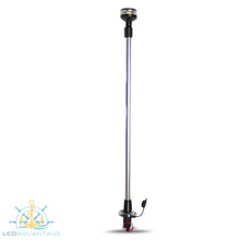 Load image into Gallery viewer, 12v 24&quot;-48&quot; (600mm~1200mm) Telescopic Plug-in 360° Navigation LED Light