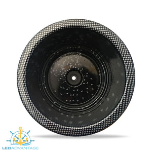 Carbon Print Large Twin Size Recessed Drink Holder & Water Exit Drain
