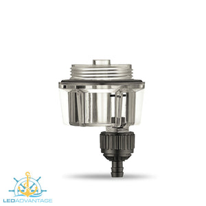 Boat Compact Easy-Fit Mini Water Fuel Separating Filter System (Suit up to 70HP Outboard Motor)