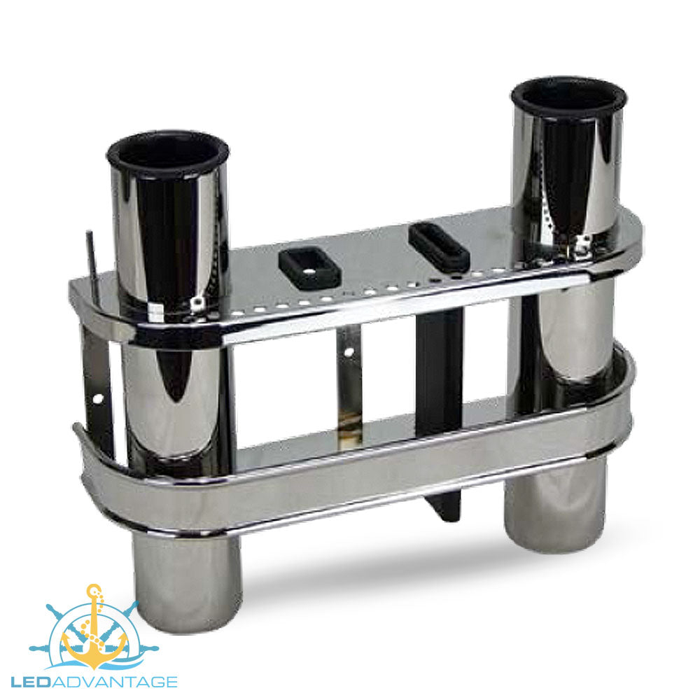 Double S/S Rod Rack (With Storage Space) – LEDADVANTAGE