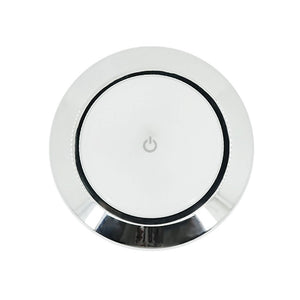 12v 74mm (3") Cool White Interior Downlight Ceiling Light & Inbuilt Touch Switch