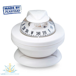 Offshore 55 Power Boat Compass (White)