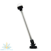 Load image into Gallery viewer, 12v 23&quot; (600mm) Folding All-Round Anchor Riding Pole Boat LED Navigation Light