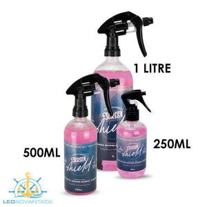 Screen Shield Ceramic Glass Window Surface Spray (Available in 250ml, 500ml & 1 Litre)