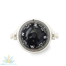 Load image into Gallery viewer, Boat Compact Compass 55mm Pivoting (White Housing)