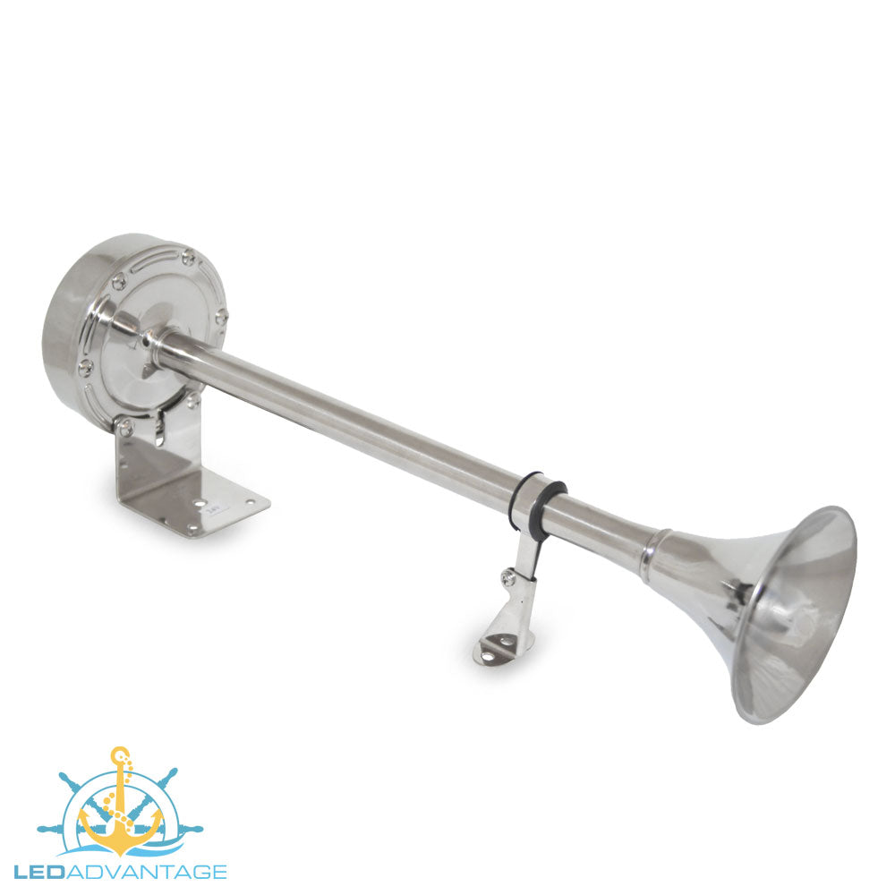24v 390mm Stainless Steel Single Trumpet Horn