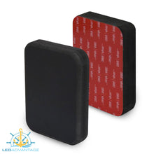 Load image into Gallery viewer, Black Standard/Jumbo Stern Pads (Adhesive Mounting Pads, No Holes/Drilling)